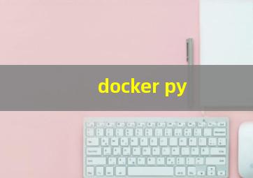 docker py